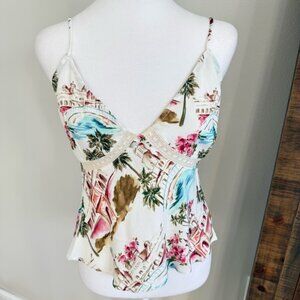 Anthropologie Favorite Daughter Camisole Valencia Print Top Women's Size Medium